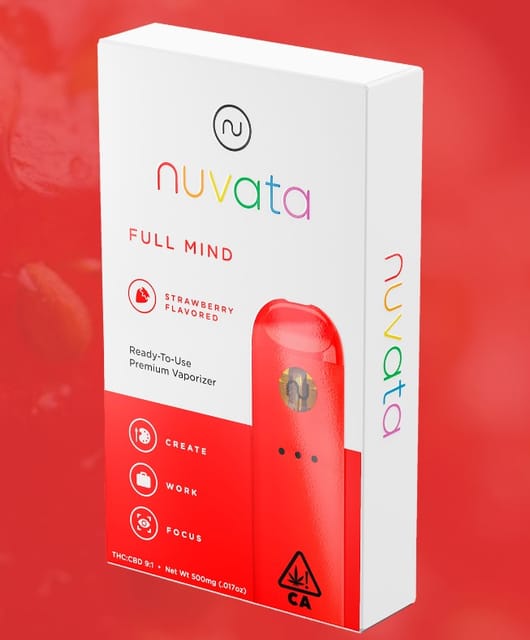 Full Mind Strawberry Disposable 1g - Disposable