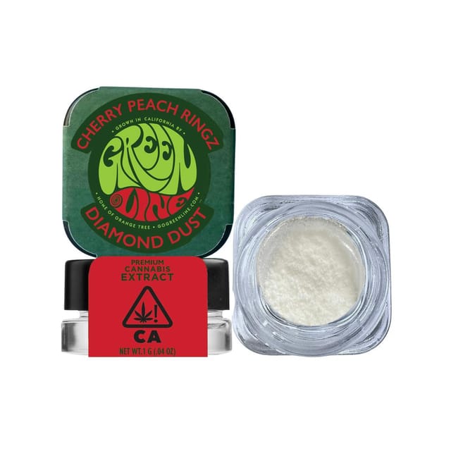 Cherry Peach Ringz 1g Diamond Dust - Diamond Dust