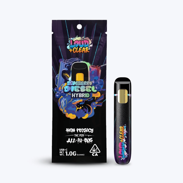 Blueberry Diesel High Potency All-In-One (1g)