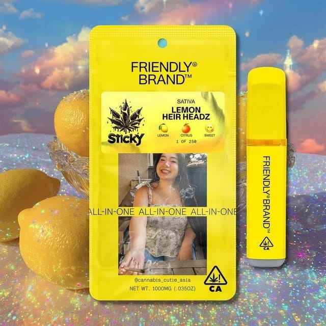 Lemon Heir Headz (S) - Nu-Resin AIO 1g - Lemon Heir Headz (S)