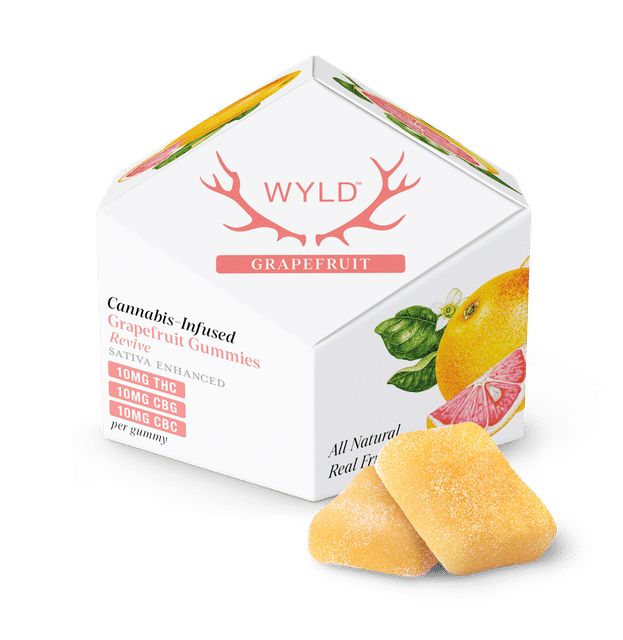 Grapefruit 1:1:1 CBG:CBC + Sativa Enhanced Gummies