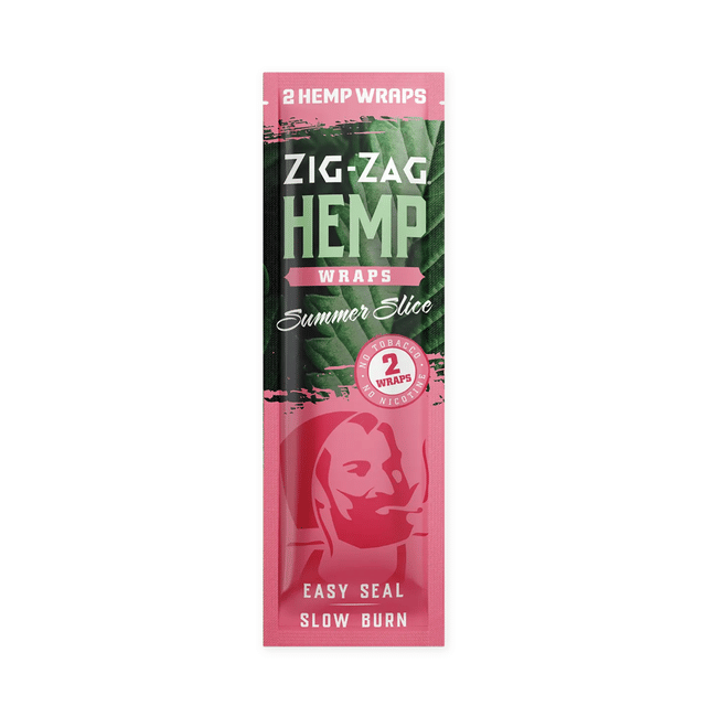 Zig Zag Hemp Wraps - Summer Slice 2pk