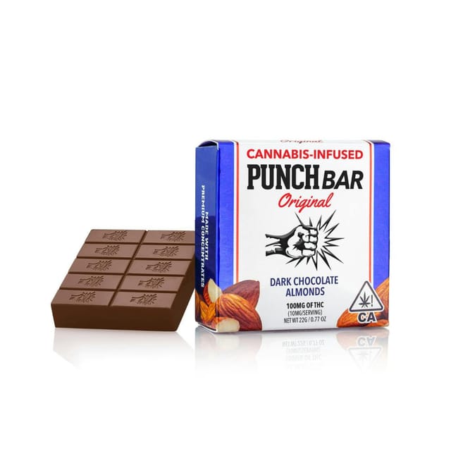 Dark Chocolate Almond | 100mg PunchBar