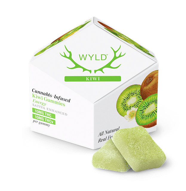 Kiwi 1:1 THCv + Sativa Enhanced Gummies