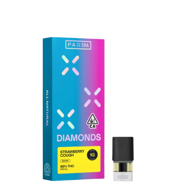 Strawberry Cough Diamonds All-In-One Vape (1G)