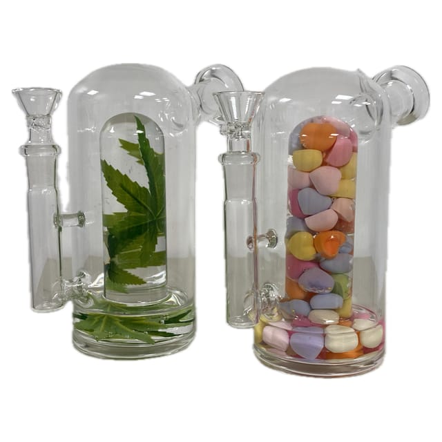 6.5" Bubbler with Filled Center - 14mm