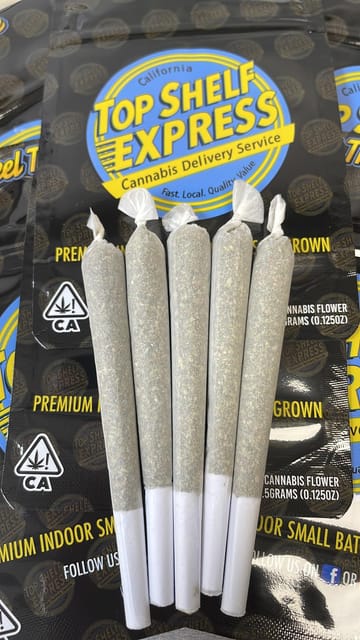 ^Alien Black Dawg Naked Preroll (1g) - 1g