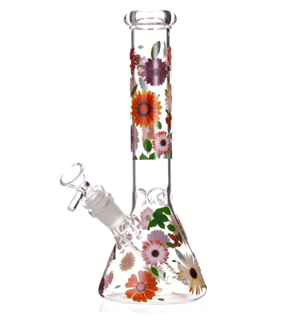 10" Beaker Bongs with Bowl (Assorted Designs)