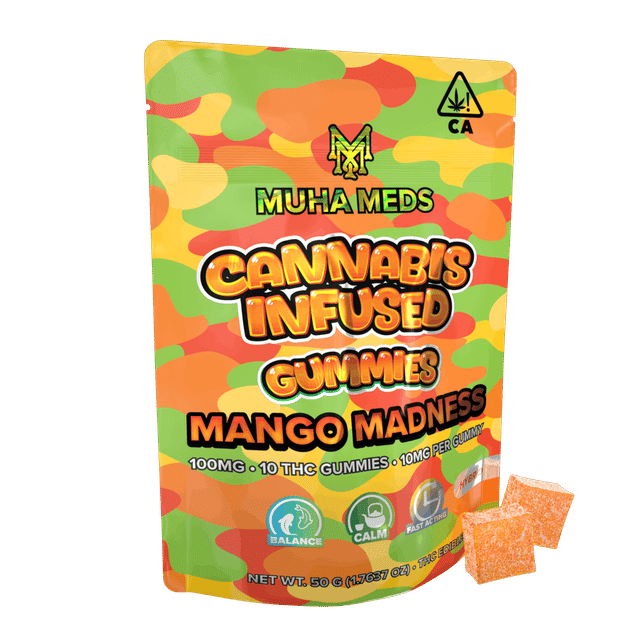 Mango Madness Cannabis Infused Gummies