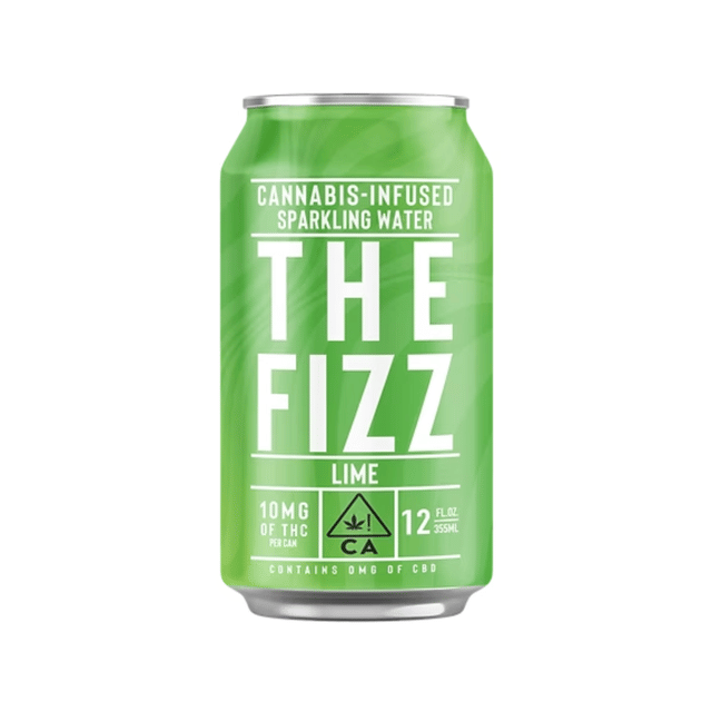 The Fizz | Lime Infused Sparkling Water 10mg 12oz