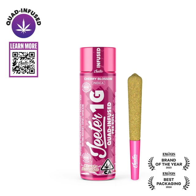Cherry Blossom 1g Quad Infused Pre-Roll