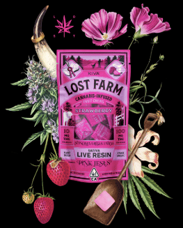 Strawberry x Pink Jesus - Lost Farm Chews - Strawberry x Pink Jesus (S)