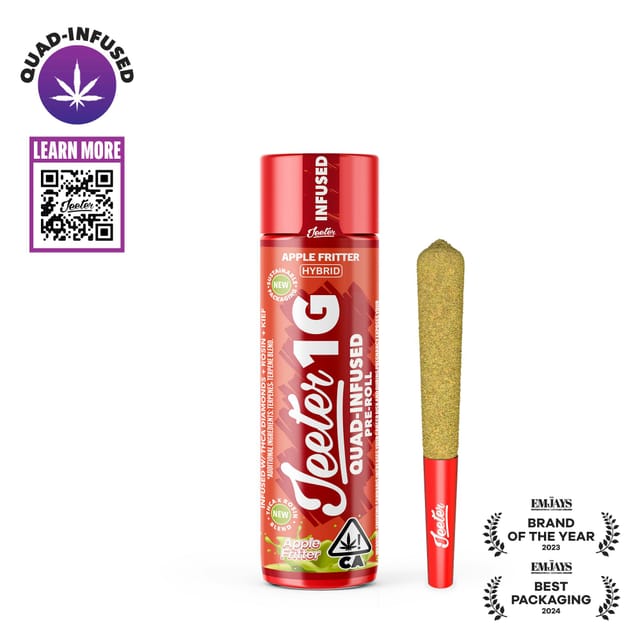 Apple Fritter 1g Quad Infused Pre-Roll