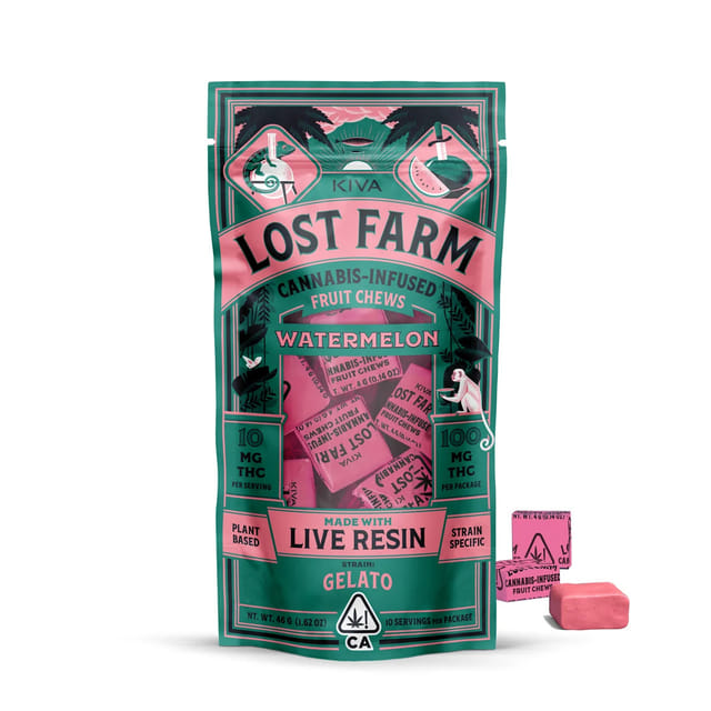 Watermelon x Gelato - Lost Farm Chews - Watermelon X Gelato (H)