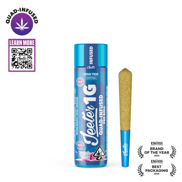 High Tide 1g Quad Infused Pre-Roll