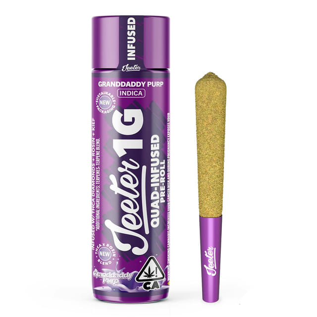 Granddaddy Purple (I) - 1g Infused Preroll *B2G1 EVERYDAY* - Granddaddy Purple (I)