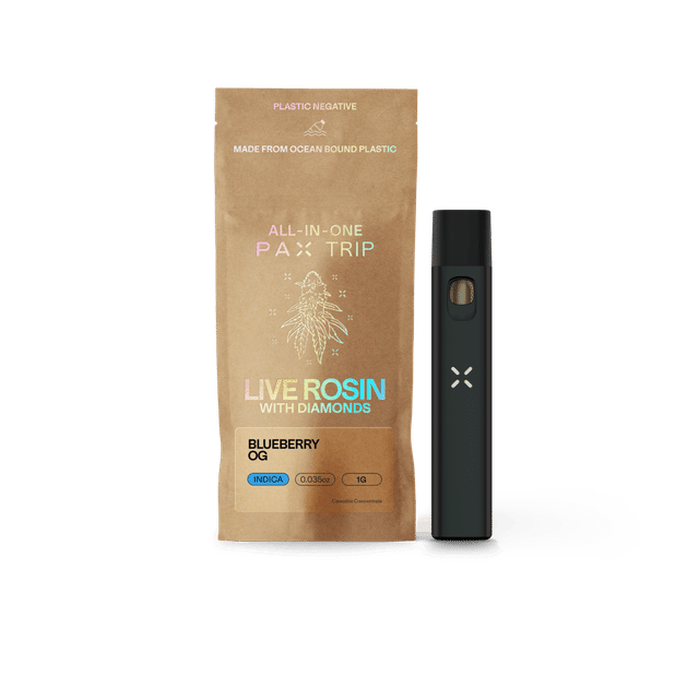 Blueberry OG 1g Live Rosin AIO Vape