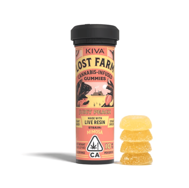 Lost Farms Juicy Peach Gummies