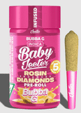 Baby Jeeter Live Rosin 2.5G Infused PreRoll 5 Pack - Apples & Bananas