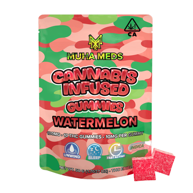 Watermelon Cannabis Infused Gummies