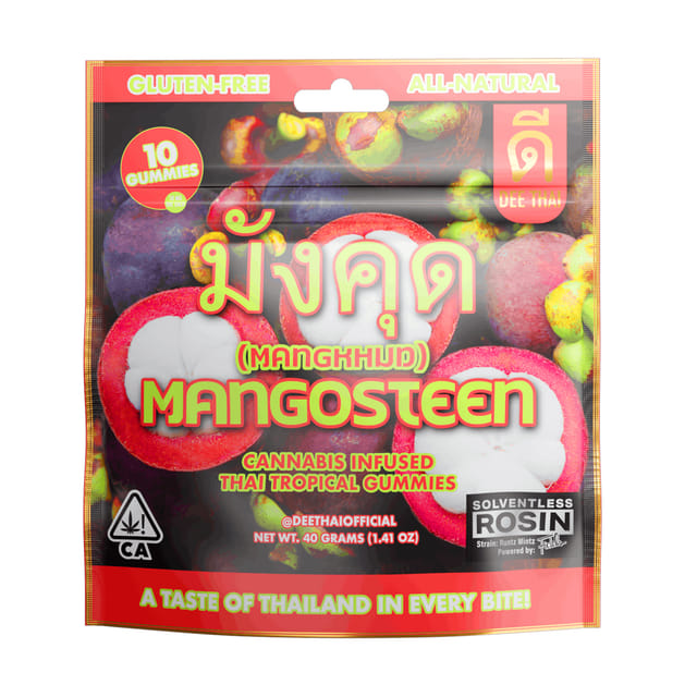 Mangosteen Rosin Gummies - 10pk - Mangosteen (H)