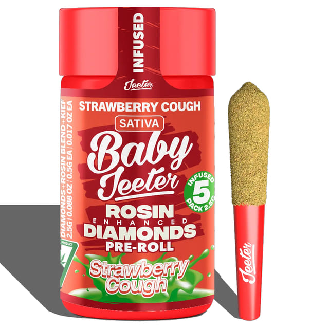 Strawberry Cough (S) Baby Infused - 5pk *B2G1 EVERYDAY* - Strawberry Cough (S)