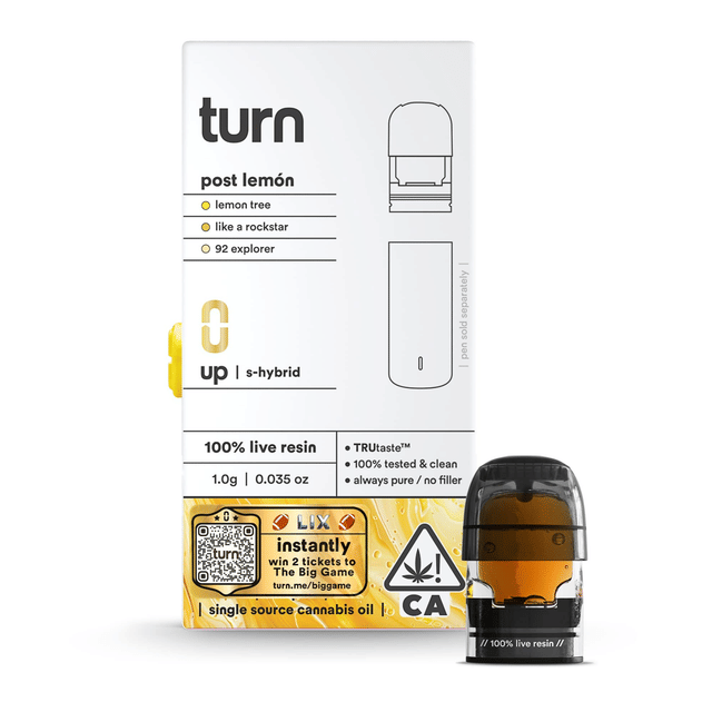 Post Lemon Live Resin Pod (1g)