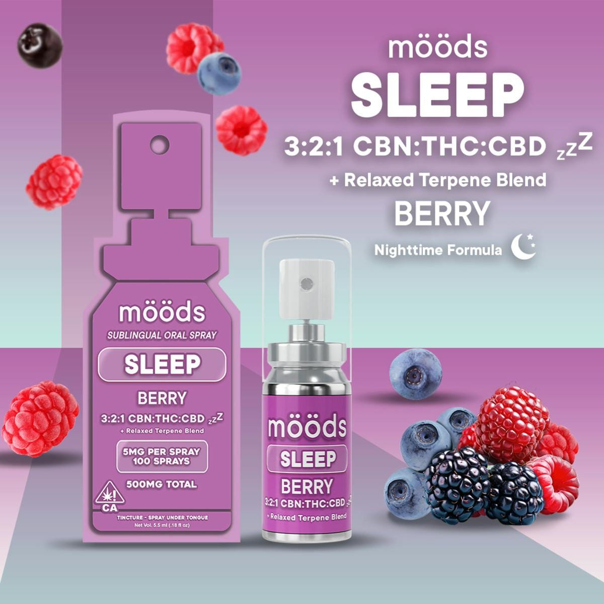 Mood — Moods Oral Spray - Peaches & Cream