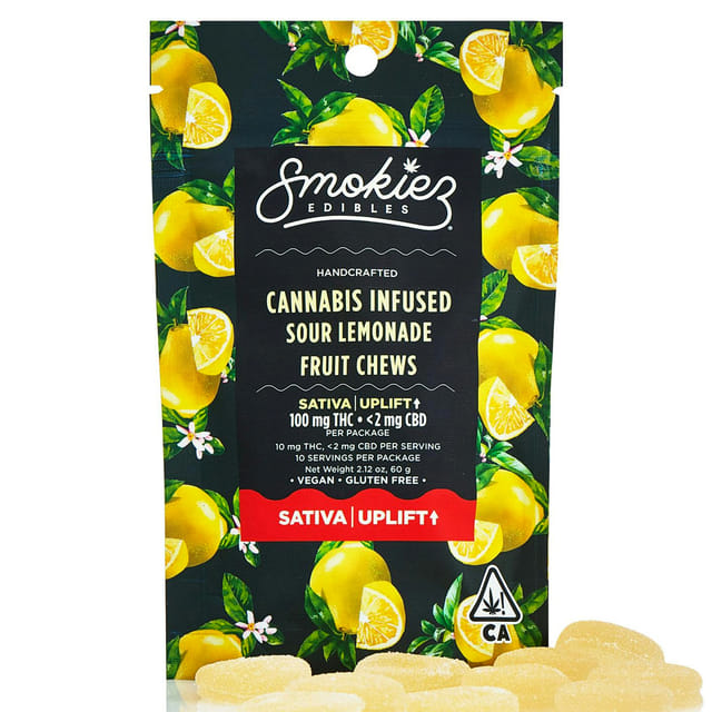 Sour Lemonade (S) Fruit Chews 100mg *SPECIAL PRICING* - Sour Lemonade (S)
