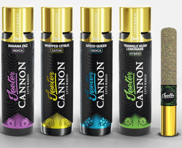 Jeeter - Cannon Vortex Live Resin Pre-Roll 1.3g - Jeeter - Cannon Vortex Live Resin Pre-Roll 1.3g