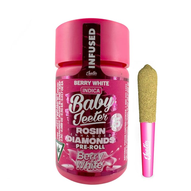 BERRY WHITE 5PK BABY JEETER