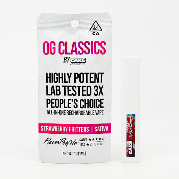 STRAWBERRY FRITTERS 1G OG CLASSIC AIO