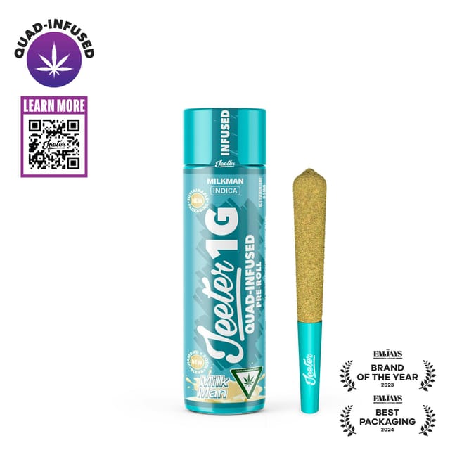 Milk Man 1g Quad Infused Pre-Roll