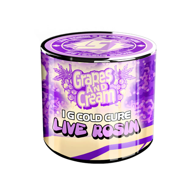 Grapes & Cream Live Rosin 1g - Grapes & Cream Live Rosin