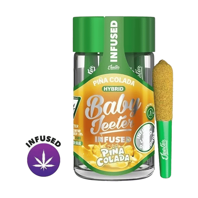 Pina Colada - Baby Jeeter - Infused Pre-Rolls - 2.5g (5-Pack)