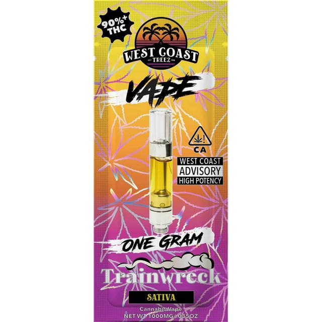 Trainwreck - 1g Cartridge - 1g Sativa Cartridge