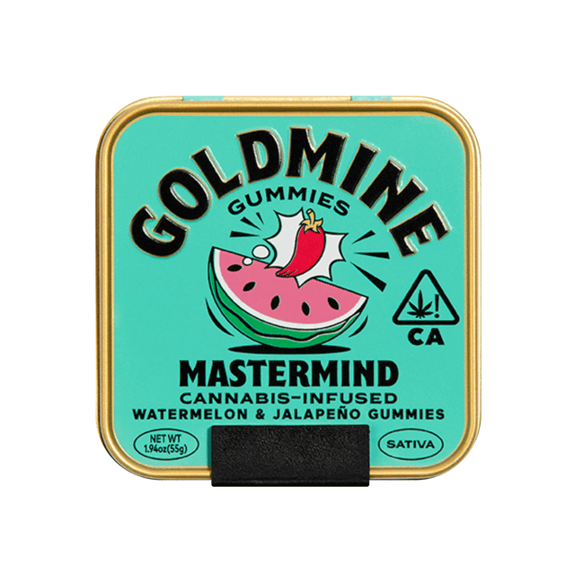 Tin: "Mastermind " Watermelon Jalapeno Gummies - 100mg