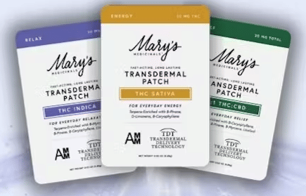 Mary's Medicinals Transdermal Patches Single - Indica