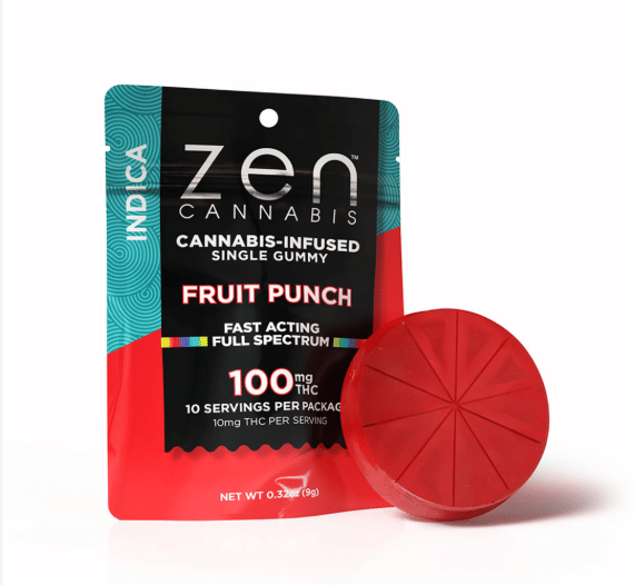 Indica Fruit Punch 100Mg 1Pc