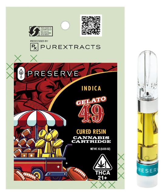 Preserve Oil Cartridge 1g - Grape 'Quake (S)