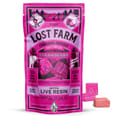 Strawberry (H) Pink Jesus Lost Farm Fruit Chews - Strawberry Pink Jesus