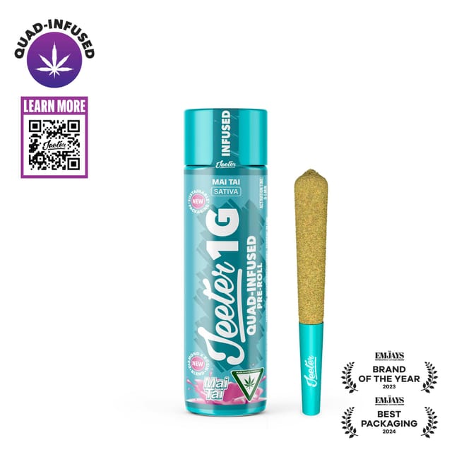 Mai Tai | Quad Infused Pre-Roll - 1g