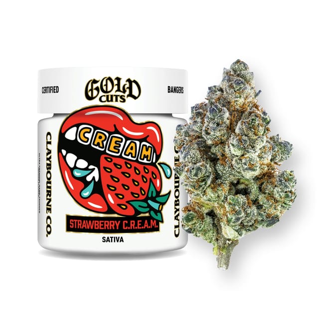 Strawberry CREAM 23.5% - 3.5g Gold Cut