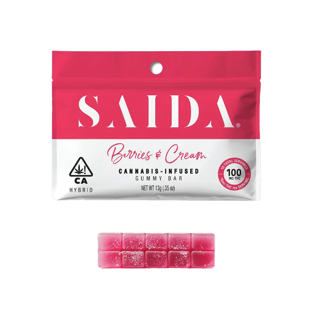 Berries & Cream - Gummy Bar - 10 Gummies