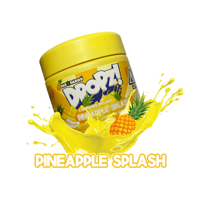 PINEAPPLE SPLASH GUMMIES 10PK 100MG