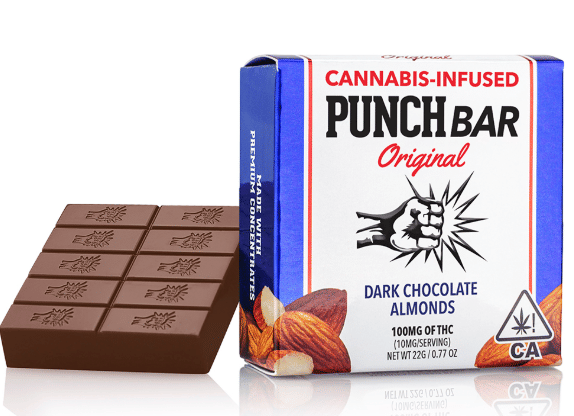 Dark Chocolate Almonds 100mg - Chocolate