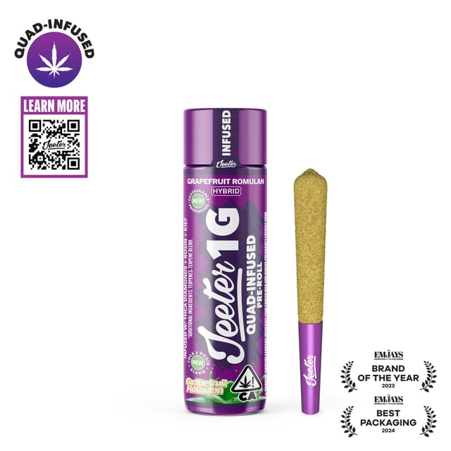 Grapefruit Romulan | 1g Infused Preroll - SR-119