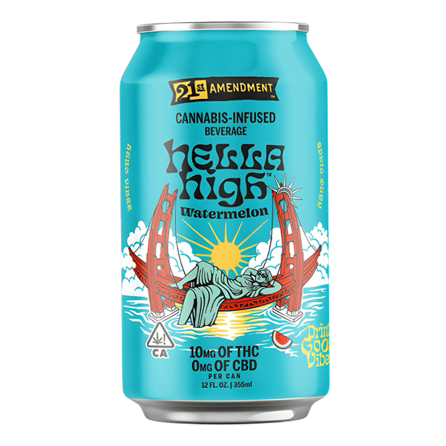 Hella High Watermelon 10mg