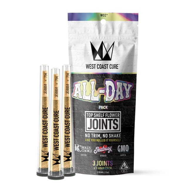 All-Day (I/S/H) - 3 Pack 1g Joints - All-Day (I/S/H)