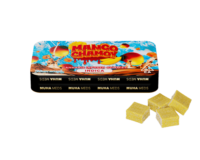 Mango Chamoy Tin Hash Rosin Gummies